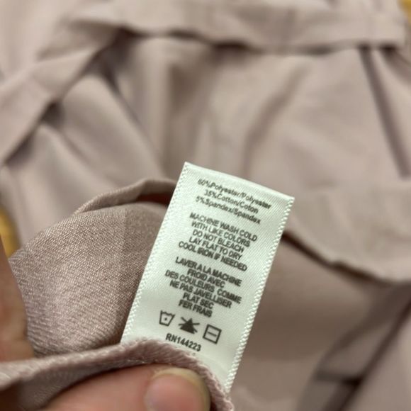 NWT Elizabeth Crosby Emma Dress Pink Mauve - Picture 6 of 6